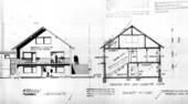 Gartenseite und Schnitt - 