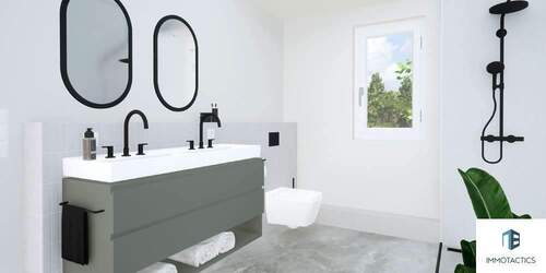 Tageslichtbadezimmer - 4 Zimmer Einfamilienhaus in Sprendlingen