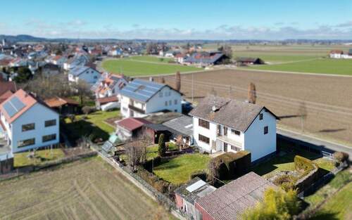 Übersichtsaufnahme Blickrichtung Unterroth - Das Haus für die ganze Familie in Unterroth