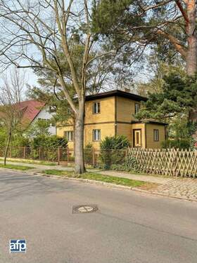 Ansicht Hausfront - Grundstück in Potsdam / Babelsberg zum Kaufen