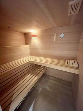 Sauna im Wellnessbereich - 