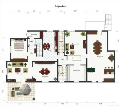 EG; Möbliert - 1 Zimmer Einfamilienhaus in Dassel