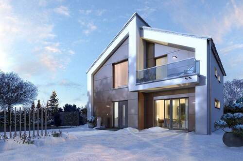 Ansicht Eingang - LUXURIÖSES HAUS MIT VIEL LICHT - 600.600,00 EUR Kaufpreis, ca.  172,00 m² Wohnfläche