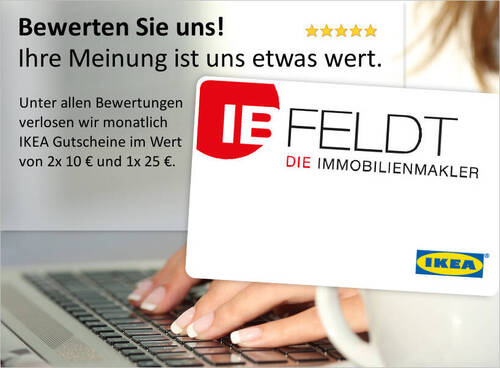 Ihre Meinung ist uns was wert! - 