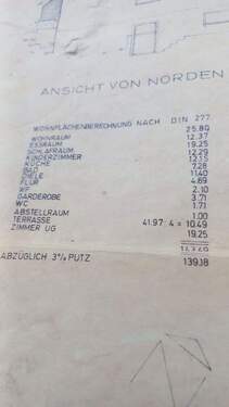 Wohnflächenberechnung - urspr. - 
