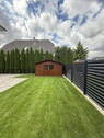 Innenhof + Gartenhaus - 