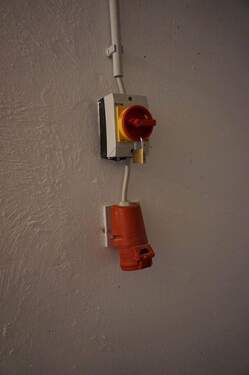 TG mit Starkstromanschluss - 