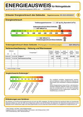 Energieausweis - 