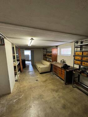 Keller mit Werkstatt - 