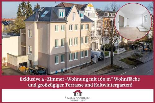 Ärzte & Apotheker Immobilien - Exklusive 4-Zimmer-Wohnung mit 160 m² Wohnfläche und großzügiger Terrasse!