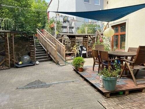 Hofansicht, Terrasse - 