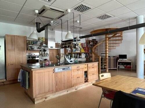 Kochen im Wohnbereich - EG - 1 Zimmer Einfamilienhaus zum Kaufen in Burg Stargard