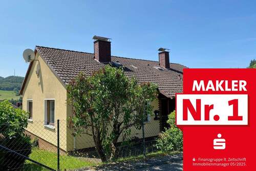 Straßenansicht - Sonnige Aussichten in Bad Laasphe!