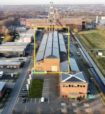 Halle - Lager- und Montagefläche mit Büro 360 M2