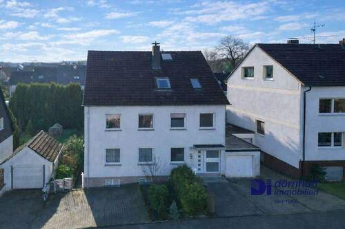 Hausansicht - Mehrfamilienhaus, Wohnhaus mit 291,00 m&sup2; in Dortmund / Kirchhörde zum Kaufen