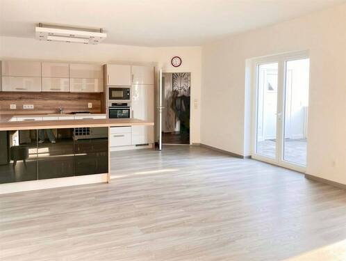 Wohnbereich (digital geräumt) - 5 Zimmer Einfamilienhaus in Leipzig