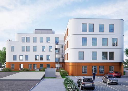 Aussenansicht - Moderne Bürowelten in Ravensburg - flexibel, zentral, energieeffizient