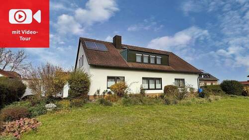 Außenansicht - Großzügiges Ein- bis Zweifamilienhaus mit weitläufigem Garten