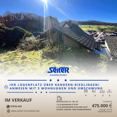 AA FB Riedlingen Steindwendtner.png - Ihr Logenplatz über Kandern-Riedlingen: Anwesen mit drei Wohnungen, Garten und Umschwung