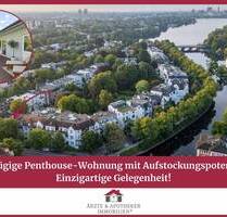 Großzügige Penthouse-Wohnung mit Aufstockungspotenzial - Einzigartige Gelegenheit! - Hamburg Winterhude