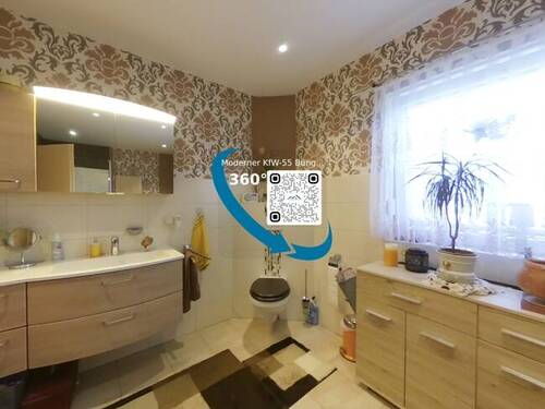 Badezimmer_1 - 3 Zimmer Einfamilienhaus in Obere Warnow