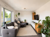 Wohnzimmer - 3 Zimmer Etagenwohnung zur Miete in Sinsheim / Rohrbach
