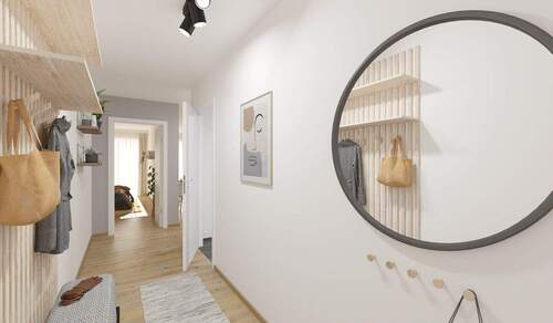 Eingangsbereich - 2 Zimmer Etagenwohnung zum Kaufen in Hasloh