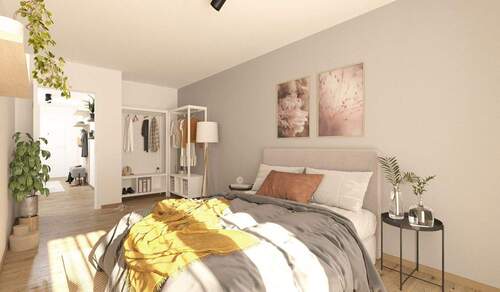 Schalfzimmer - 2 Zimmer Etagenwohnung in Hasloh