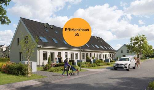 Unsere Reihenhäuser stehen in grüner Umgebung - 