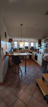 Blick in die offene Küche - 