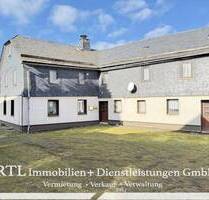 Ländliche Idylle mit viel Platz - großzügiges Wohnhaus mit Innenhof und Garten (A1699) - Remptendorf Eliasbrunn