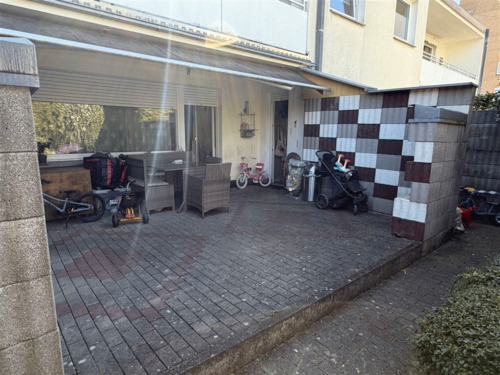 Terrasse - 3 Zimmer Etagenwohnung in Soest