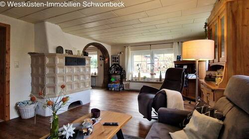 Wohnzimmer - 6 Zimmer Einfamilienhaus in Lohe-Rickelshof
