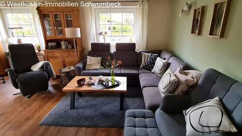 Wohnzimmer - Einfamilienhaus mit 140,00 m&sup2; in Lohe-Rickelshof zum Kaufen
