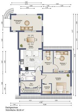 Otw-Laut-220-Dachgeschoss - 