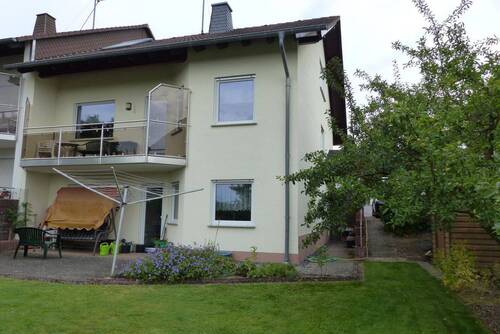 Gartenansicht - 6 Zimmer Doppelhaushälfte in Kleinmaischeid