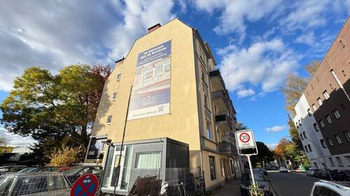 Straßenansicht - 3 Zimmer Mehrfamilienhaus, Wohnhaus in Hamburg