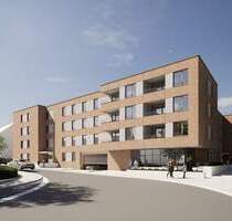 Gehobene 2-Zimmer-Neubauwohnung mit Loggia, Aufzug und Tiefgarage im Quartier Alte Post - Husum