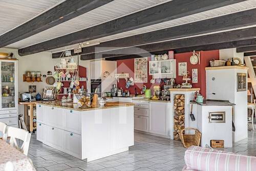 Wohnküche mit Kochinsel - 