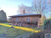 Gartenseite mit Zufahrt - 3 Zimmer Bungalow zum Kaufen in Zittau