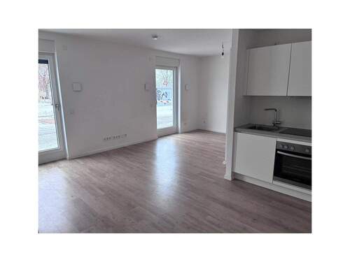 Ansicht I: Wohn - und Essbereich - Perfekte Single-Wohnung in Schönefeld - sofort verfügbar