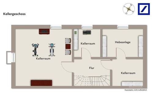Kellergeschoss WE 1 - 