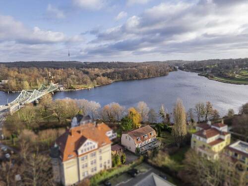 Blick auf die Glienicker Lake - 