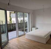 Möblierte 1-Zimmer-Wohnung mit Terrasse unweit des Stadtparks! - Nürnberg Großreuth h d Veste