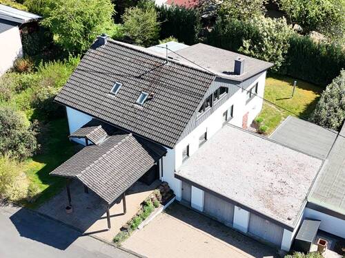Blick auf das Wohnhaus - 