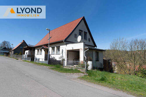 Außenansicht - Einfamilienhaus mit 100,00 m&sup2; in Sangerhausen zum Kaufen