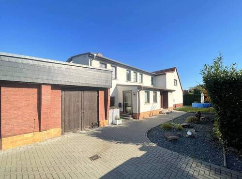 Objektansicht - 3 Zimmer Doppelhaushälfte in Bitterfeld-Wolfen/ Greppin