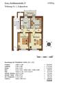 Grundriss - 2 Zimmer Etagenwohnung zur Miete in Konz