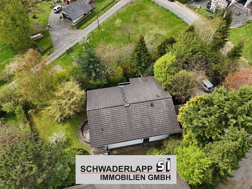 Blick auf das Haus - 4 Zimmer Einfamilienhaus in Breitscheid