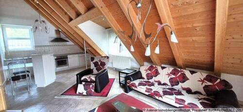 Offene Küche - 3 Zimmer Etagenwohnung in Aalen